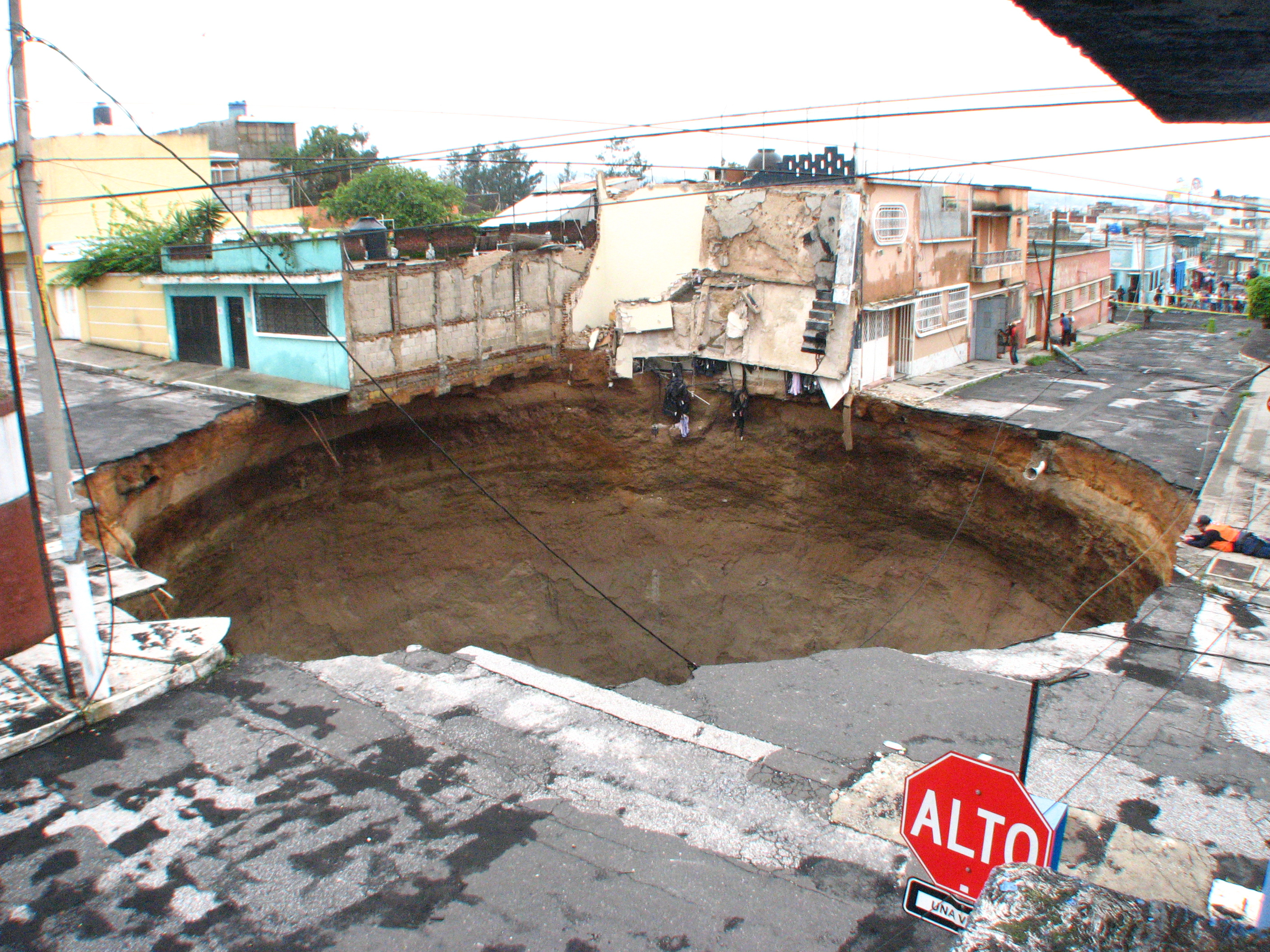 How Big Is The 2010 Guatemalan Sinkhole Opencurriculum
