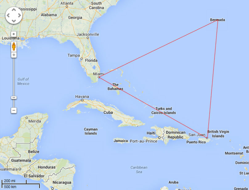 Где находится треугольник. Острова Бермудского треугольника на карте. Местоположение Бермудского треугольника на карте мира. Где находится Бермудский треугольник на карте мира. Бермудские острова на карте мира.