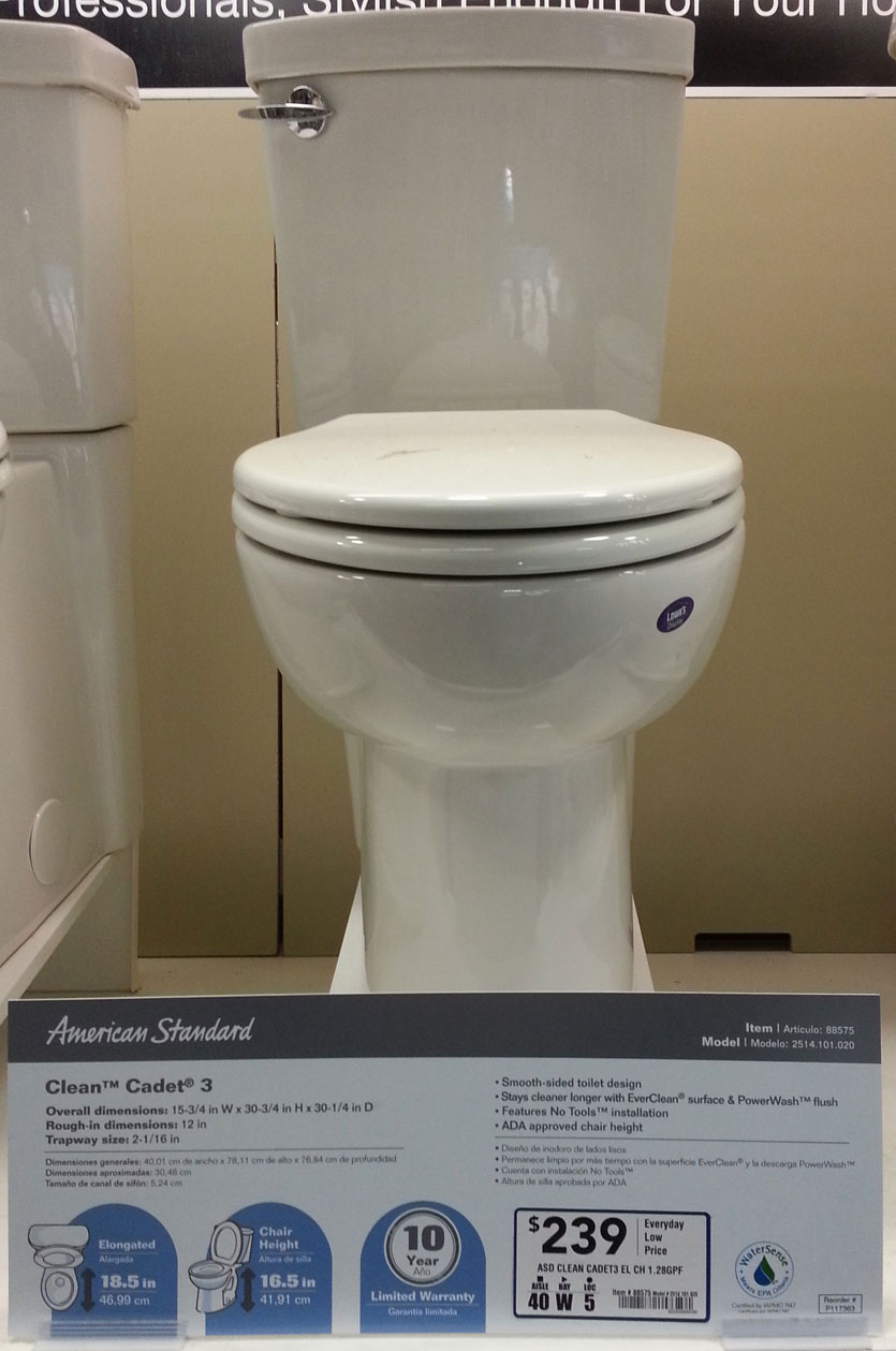 Which Toilet Uses Less Water? Robert Kaplinsky