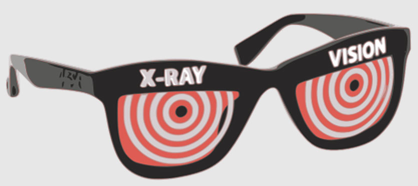 X Ray Vision Glasses Robert Kaplinsky