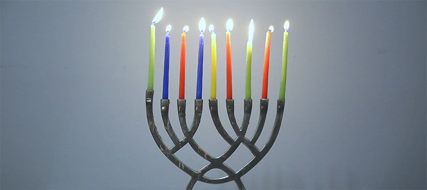 Hanukkah candles on sale